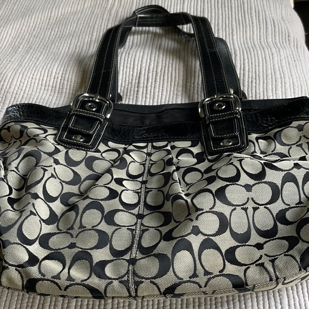 Coach Tote /Laptop Bag. Definitely Has Been Loved Gem